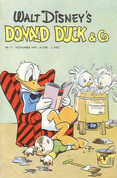 Cover for Donald Duck & Co (Hjemmet / Egmont, 1948 series) #11/1949