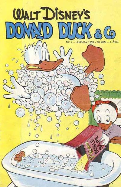 Cover for Donald Duck & Co (Hjemmet / Egmont, 1948 series) #2/1950