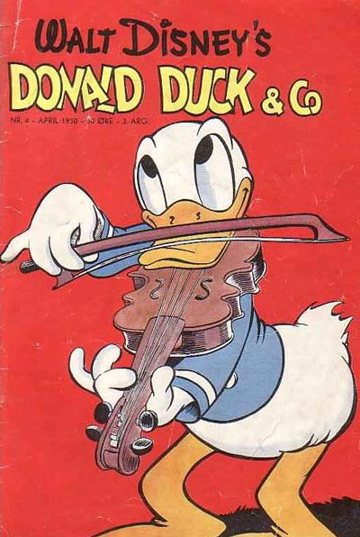 Cover for Donald Duck & Co (Hjemmet / Egmont, 1948 series) #4/1950