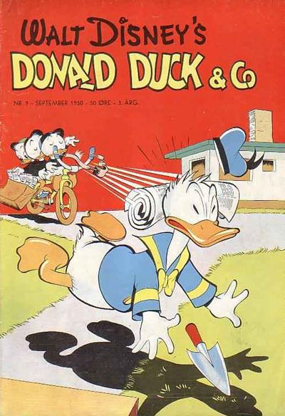 Cover for Donald Duck & Co (Hjemmet / Egmont, 1948 series) #9/1950