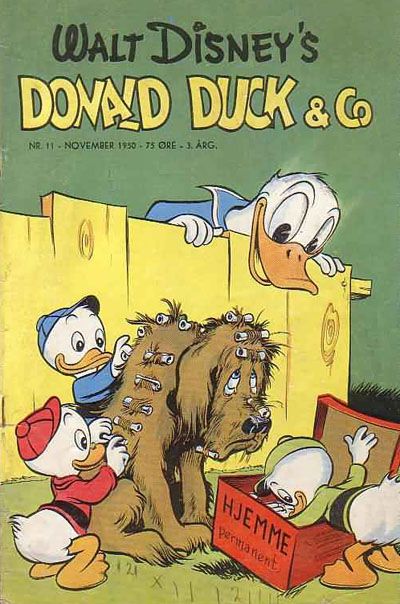 Cover for Donald Duck & Co (Hjemmet / Egmont, 1948 series) #11/1950
