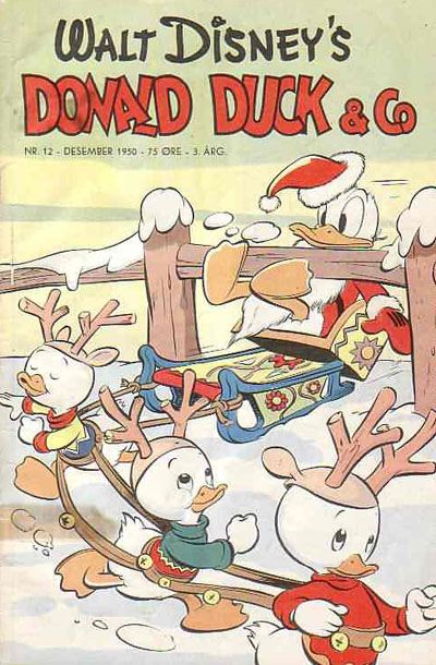 Cover for Donald Duck & Co (Hjemmet / Egmont, 1948 series) #12/1950