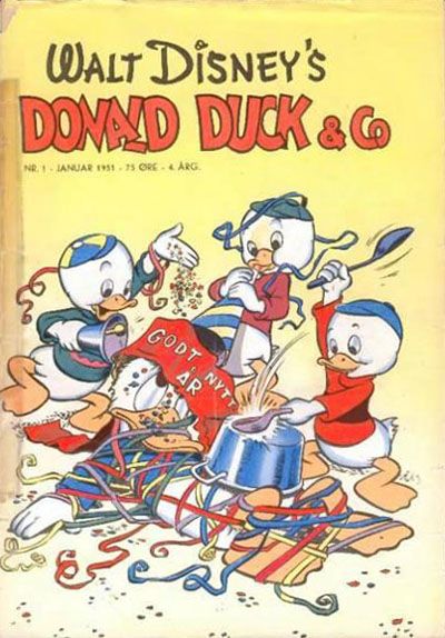Cover for Donald Duck & Co (Hjemmet / Egmont, 1948 series) #1/1951