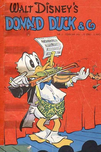 Cover for Donald Duck & Co (Hjemmet / Egmont, 1948 series) #2/1951