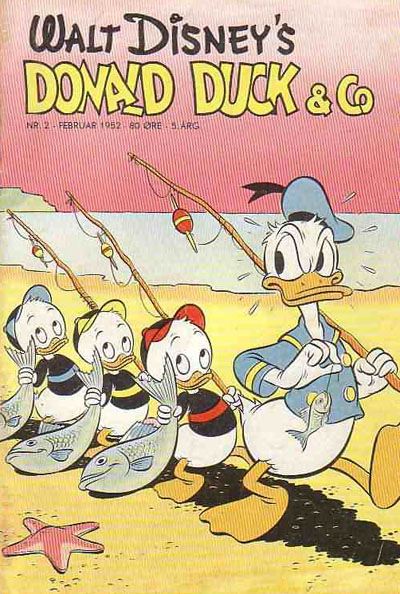 Cover for Donald Duck & Co (Hjemmet / Egmont, 1948 series) #2/1952
