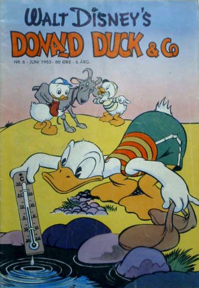 Cover for Donald Duck & Co (Hjemmet / Egmont, 1948 series) #6/1953