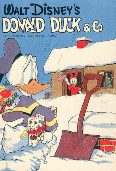 Cover for Donald Duck & Co (Hjemmet / Egmont, 1948 series) #12/1954