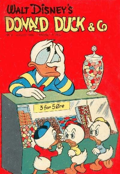 Cover for Donald Duck & Co (Hjemmet / Egmont, 1948 series) #8/1956