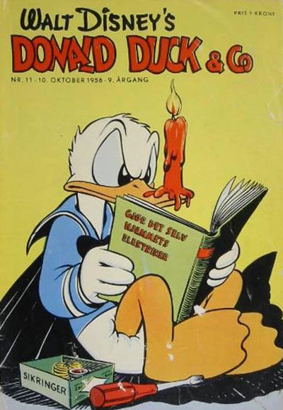 Cover for Donald Duck & Co (Hjemmet / Egmont, 1948 series) #11/1956
