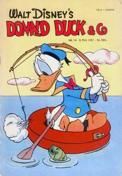 Cover for Donald Duck & Co (Hjemmet / Egmont, 1948 series) #10/1957