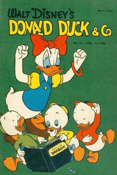 Cover for Donald Duck & Co (Hjemmet / Egmont, 1948 series) #10/1958