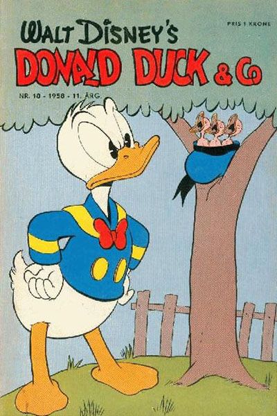 Cover for Donald Duck & Co (Hjemmet / Egmont, 1948 series) #18/1958