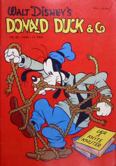 Cover for Donald Duck & Co (Hjemmet / Egmont, 1948 series) #20/1958