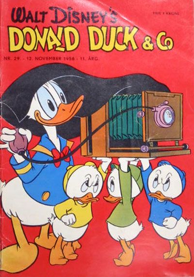 Cover for Donald Duck & Co (Hjemmet / Egmont, 1948 series) #29/1958