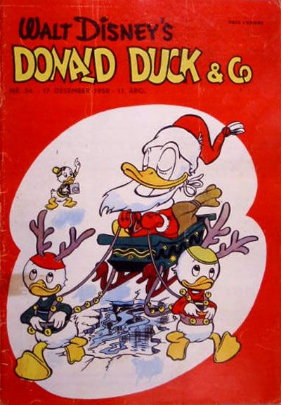 Cover for Donald Duck & Co (Hjemmet / Egmont, 1948 series) #34/1958