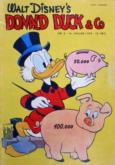 Cover for Donald Duck & Co (Hjemmet / Egmont, 1948 series) #3/1959