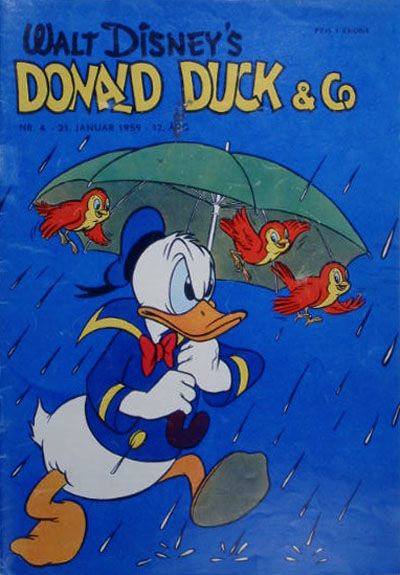 Cover for Donald Duck & Co (Hjemmet / Egmont, 1948 series) #4/1959