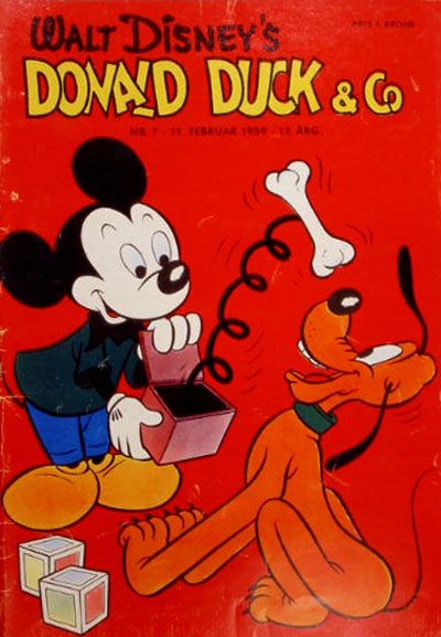 Cover for Donald Duck & Co (Hjemmet / Egmont, 1948 series) #7/1959