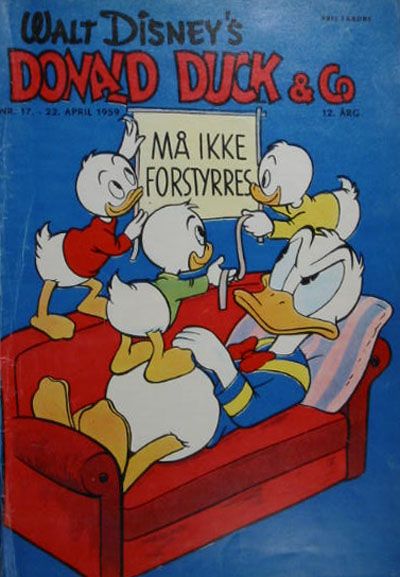 Cover for Donald Duck & Co (Hjemmet / Egmont, 1948 series) #17/1959