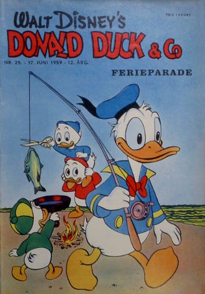 Cover for Donald Duck & Co (Hjemmet / Egmont, 1948 series) #25/1959