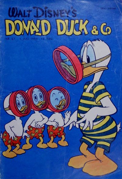 Cover for Donald Duck & Co (Hjemmet / Egmont, 1948 series) #27/1959