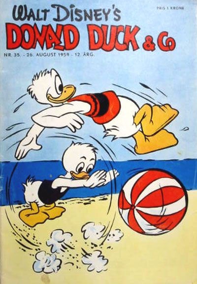 Cover for Donald Duck & Co (Hjemmet / Egmont, 1948 series) #35/1959