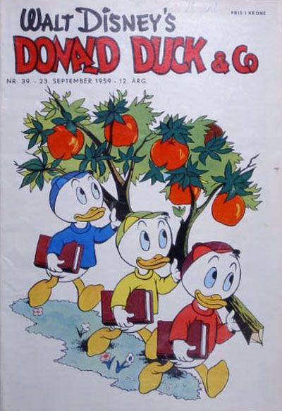 Cover for Donald Duck & Co (Hjemmet / Egmont, 1948 series) #39/1959