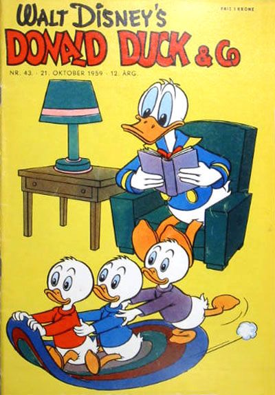 Cover for Donald Duck & Co (Hjemmet / Egmont, 1948 series) #43/1959