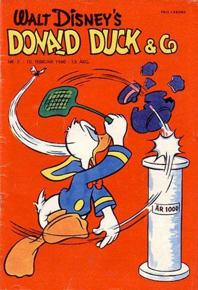 Cover for Donald Duck & Co (Hjemmet / Egmont, 1948 series) #7/1960