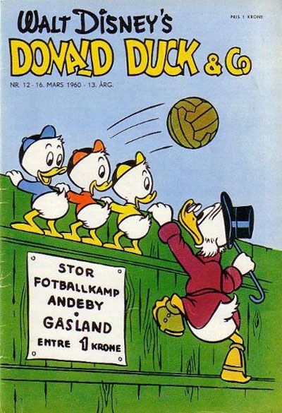 Cover for Donald Duck & Co (Hjemmet / Egmont, 1948 series) #12/1960