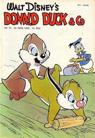 Cover for Donald Duck & Co (Hjemmet / Egmont, 1948 series) #13/1960