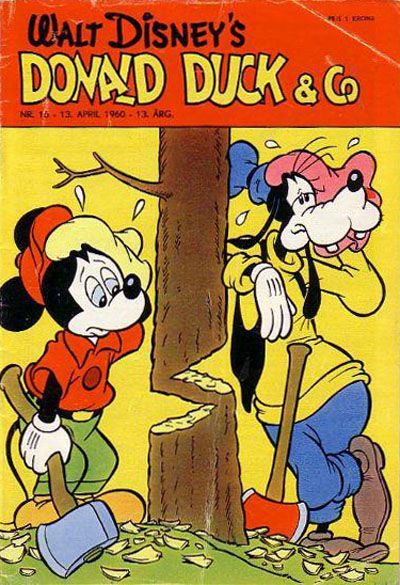 Cover for Donald Duck & Co (Hjemmet / Egmont, 1948 series) #16/1960