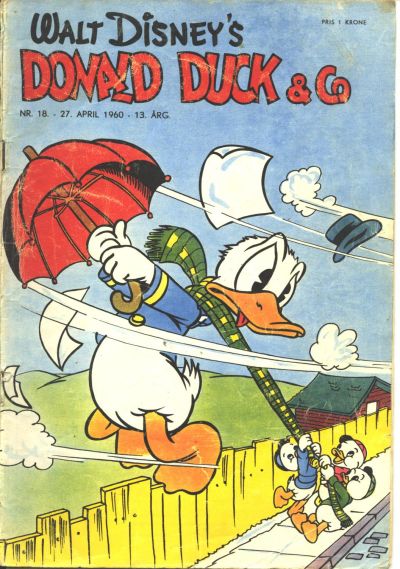 Cover for Donald Duck & Co (Hjemmet / Egmont, 1948 series) #18/1960