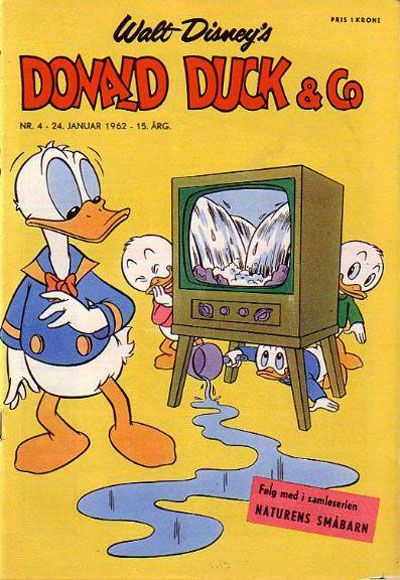 Cover for Donald Duck & Co (Hjemmet / Egmont, 1948 series) #4/1962