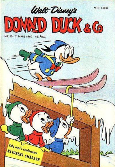 Cover for Donald Duck & Co (Hjemmet / Egmont, 1948 series) #10/1962