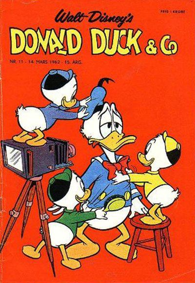 Cover for Donald Duck & Co (Hjemmet / Egmont, 1948 series) #11/1962