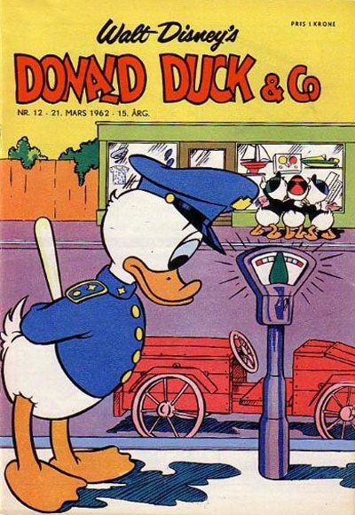 Cover for Donald Duck & Co (Hjemmet / Egmont, 1948 series) #12/1962