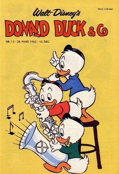 Cover for Donald Duck & Co (Hjemmet / Egmont, 1948 series) #13/1962