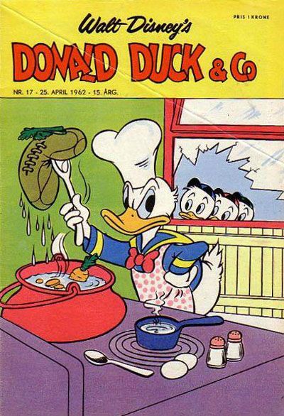 Cover for Donald Duck & Co (Hjemmet / Egmont, 1948 series) #17/1962
