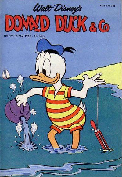 Cover for Donald Duck & Co (Hjemmet / Egmont, 1948 series) #19/1962