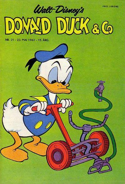 Cover for Donald Duck & Co (Hjemmet / Egmont, 1948 series) #21/1962
