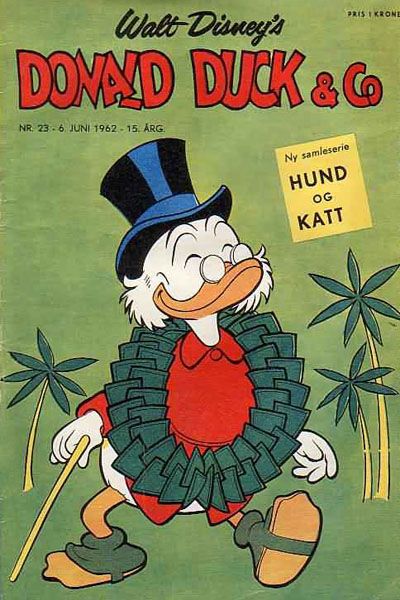 Cover for Donald Duck & Co (Hjemmet / Egmont, 1948 series) #23/1962