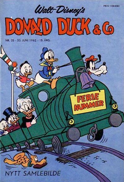 Cover for Donald Duck & Co (Hjemmet / Egmont, 1948 series) #25/1962