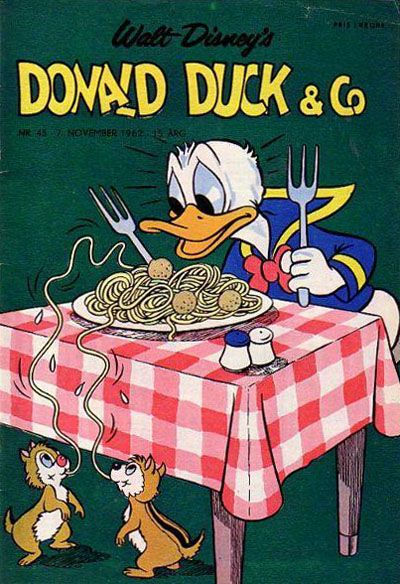Cover for Donald Duck & Co (Hjemmet / Egmont, 1948 series) #45/1962