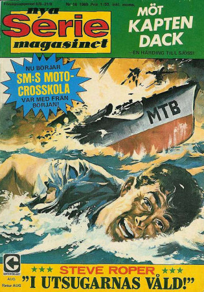 Cover for Seriemagasinet (Centerförlaget, 1948 series) #16/1969