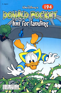 Cover Thumbnail for Donald Pocket (Hjemmet / Egmont, 1968 series) #194 - Inn for landing [2. opplag bc 239 11]