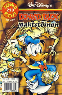 Cover Thumbnail for Donald Pocket (Hjemmet / Egmont, 1968 series) #210 - Donald Duck Maktsteinen [1. opplag]