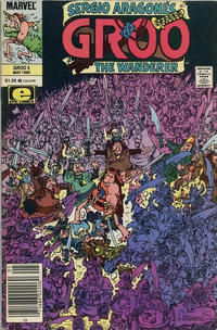 Cover for Sergio Aragonés Groo the Wanderer (Marvel, 1985 series) #3 [Canadian]