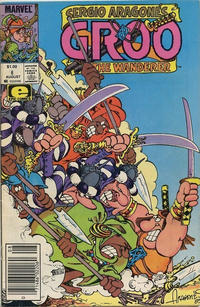 Cover Thumbnail for Sergio Aragonés Groo the Wanderer (Marvel, 1985 series) #6 [Canadian]