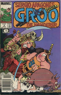 Cover Thumbnail for Sergio Aragonés Groo the Wanderer (Marvel, 1985 series) #9 [Canadian]